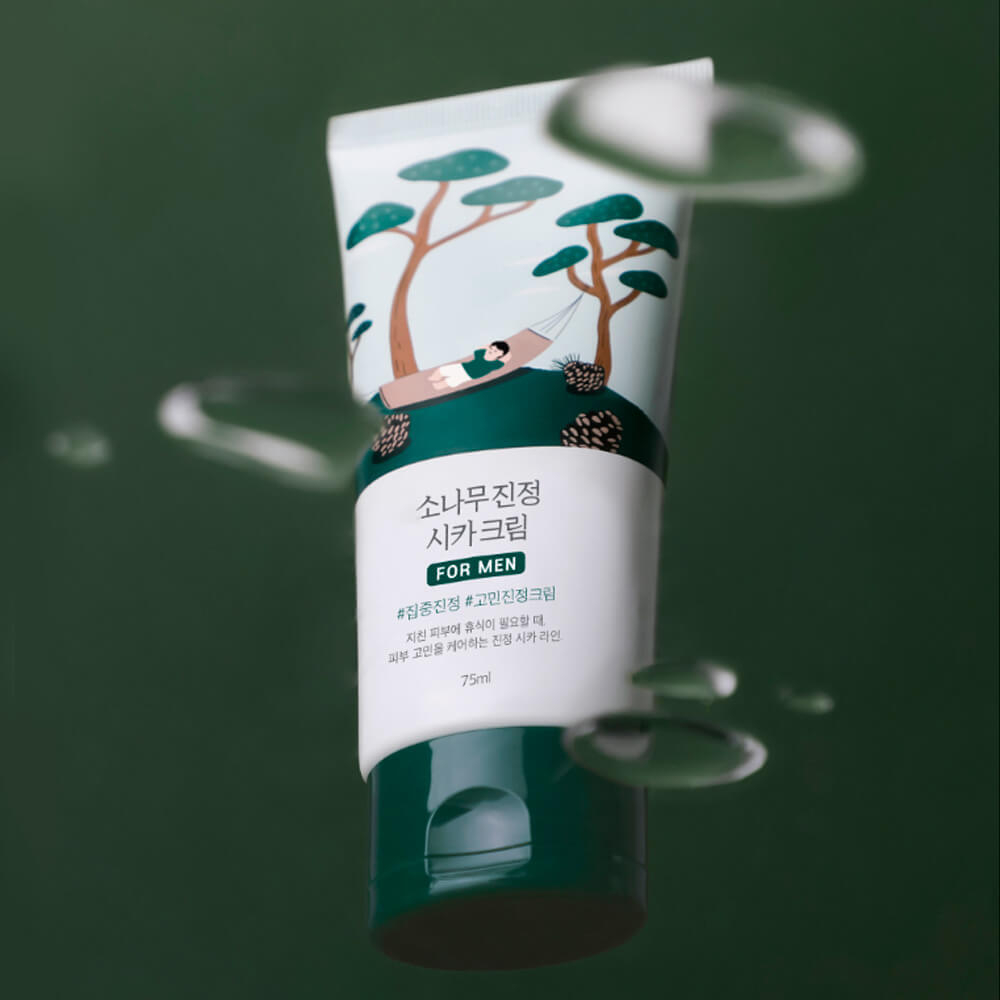 Round Lab For Men Pine Calming Cica Cream 75ml
