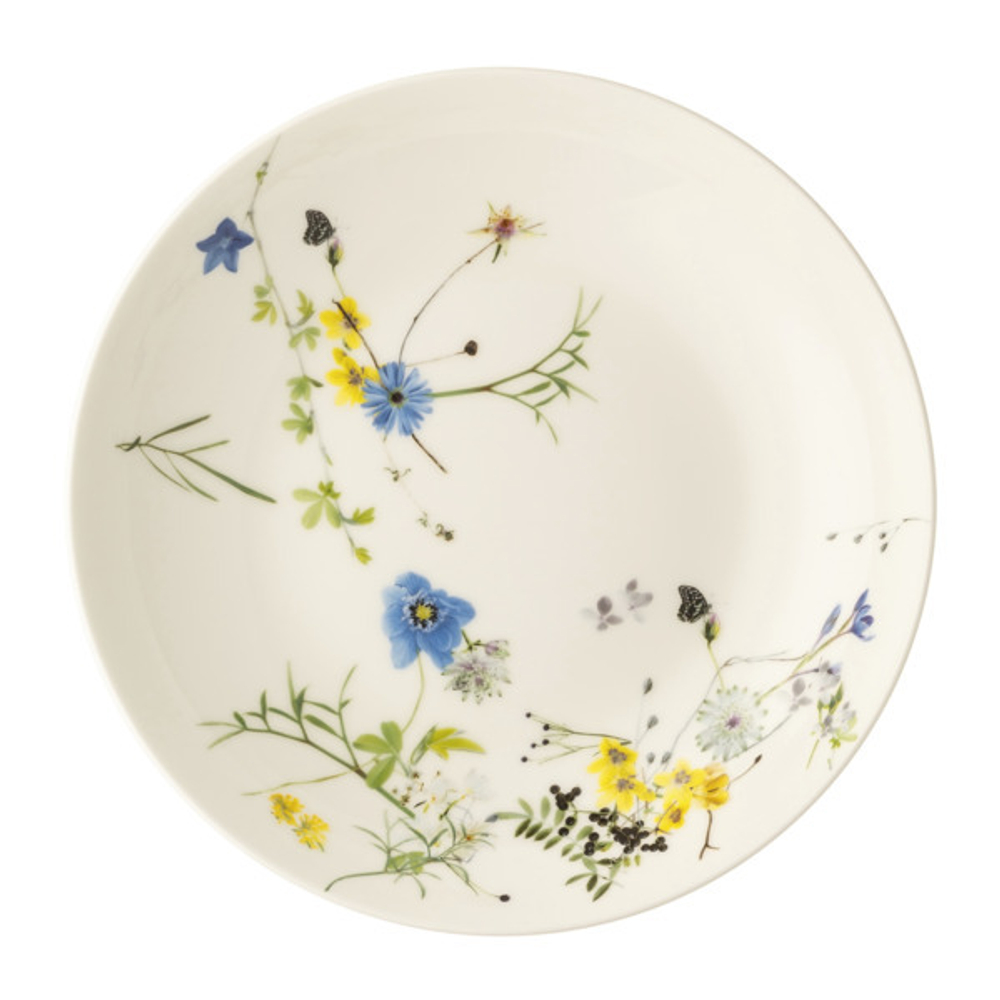 Тарелка суповая 21см Rosenthal Альпийские цветы