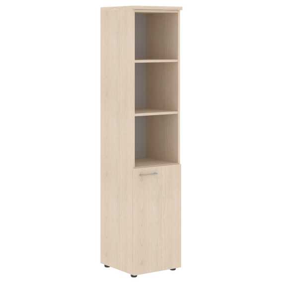 Шкаф колонка с глухой малой дверью (R) и топом XHC 42.5(R)  432х432х1955 XTEN