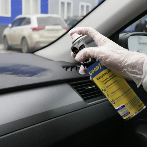 Полироль пластика матовый Goodyear атлантическая свежесть (400мл)
