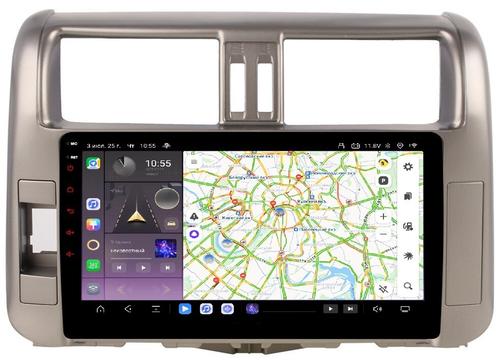 Магнитола для Toyota Land Cruiser Prado 150 2009-2013 - Kuberg OL-9613 QLed, Android 13, Быстрейшая, CarPlay, SIM-слот