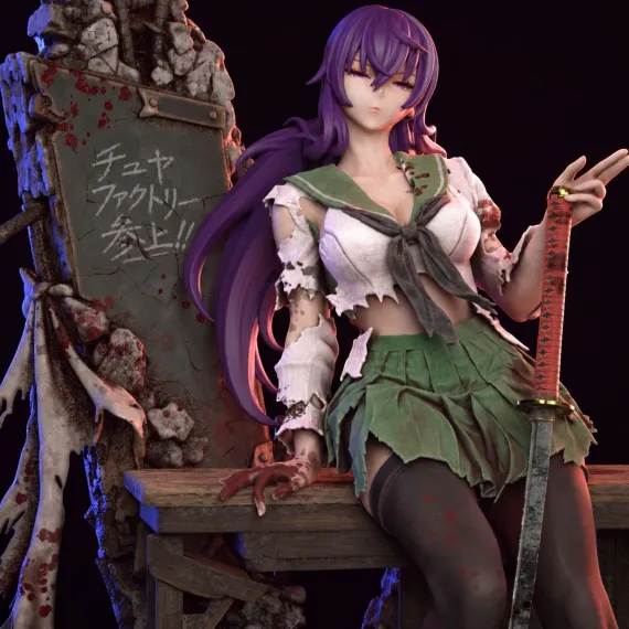 Saeko Busujima - Highschool of the Dead