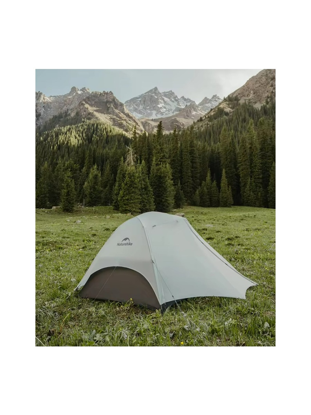 Палатка Naturehike Star River UL Si 2-местная, алюминиевый каркас, хаки