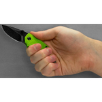 Малый складной нож Kershaw K8700LIMEBW Shuffle, рукоять цвет лайм, клинок 8Cr13MOV