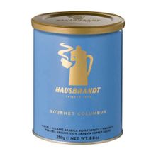 Кофе молотый Hausbrandt Gourmet Columbus банка 250 г