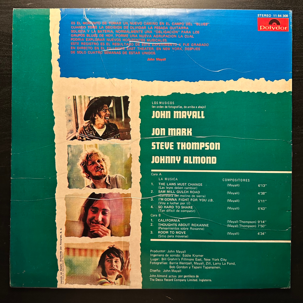 John Mayall - The Turning Point (Испания 1975г.)