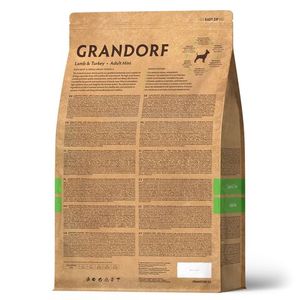 Сухой корм Grandorf DOG Lamb&Turkey MINI для взрослых собак мелких пород, ягнёнок с индейкой