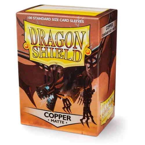 Dragon Shield - Медные матовые протекторы 100 штук
