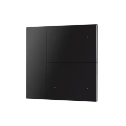 INTELLIGENT ARLIGHT Накладка панели KNX-23-3G-SUF Black (Backlight) (IARL, IP20 Металл, 2 года) 051091