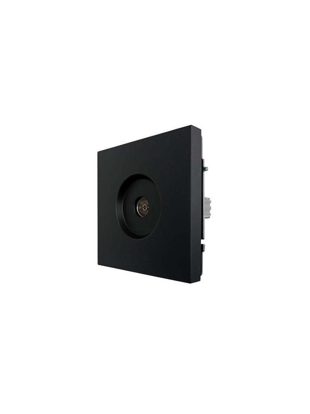 Розетка ТВ оконечная СП ZIMA IP20 черн. бархат LEZARD 704-4288-130