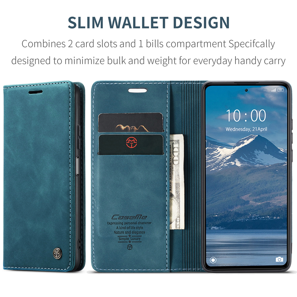 Чехол-книжка CaseMe Matte Xiaomi Redmi Note 12 5G