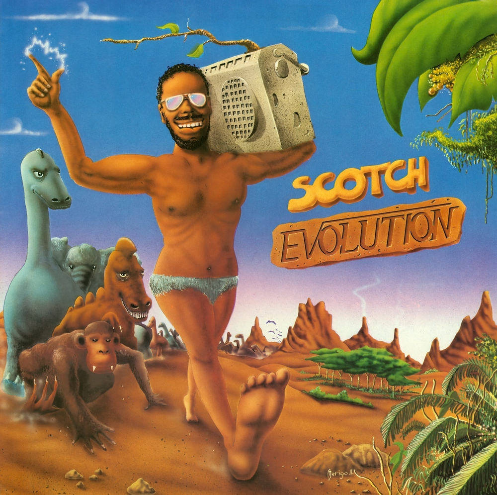 LP: Scotch — «Evolution» (1986/2021) [Blue Vinyl]