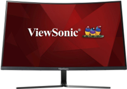 Монитор ViewSonic 27'' VX2758-PC-MH [16:9] 1920х1080(FHD) VA, Curved, nonGLARE, 280cd/m2, H178°/V178°, 3000:1, 80M:1, 16.7M, 4ms, VGA, 2xHDMI, Tilt, Speakers, 3 Y, Black