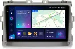 Магнитола для Toyota Estima 3 2006-2016 (без 360, рамка серая 9) - Teyes CC3-2K на Android 10, Быстрая, 2K QLED, CarPlay, 4G SIM-слот