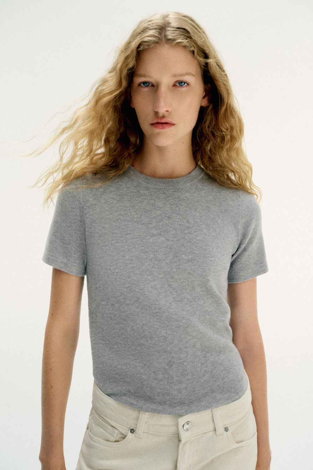ТОП ИЗ МЯГКОГО ТРИКОТАЖА — ZARA