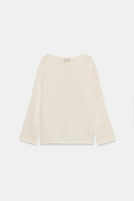 СВИТЕР В РУБЧИК С ВЫРЕЗОМ ЛОДОЧКОЙ — ZARA