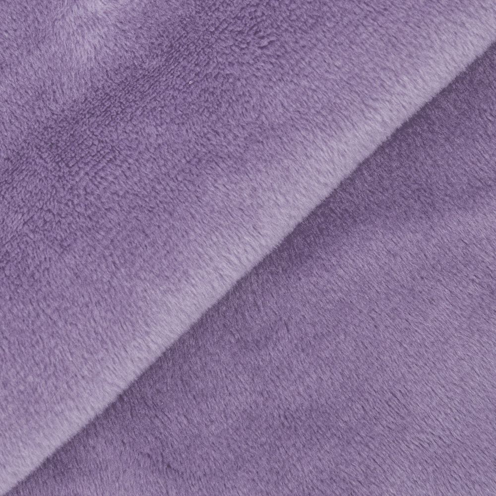 Плюш (ткань) Peppy PEV 273 г/м², 152 см / рул. 5 метров, 33 т.сиреневый/dark lilac