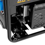 Генератор инверторный GS-5500iFEA, 5,5 кВт, 230 В, открытый корпус, электростартер, ATS DENZEL