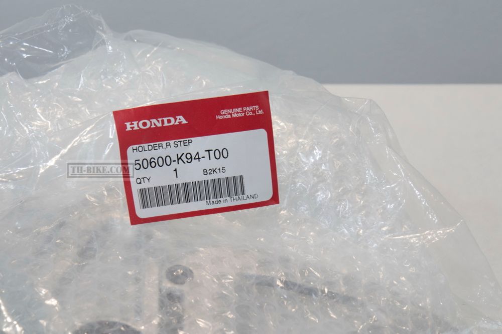 50600-K94-T00. HOLDER, R. STEP. Honda CB125, CB150R, CBF125N, CBF150N