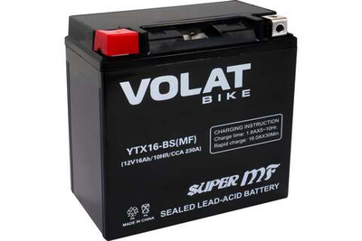 16Ah Volat YTX16-BS(MF) L+