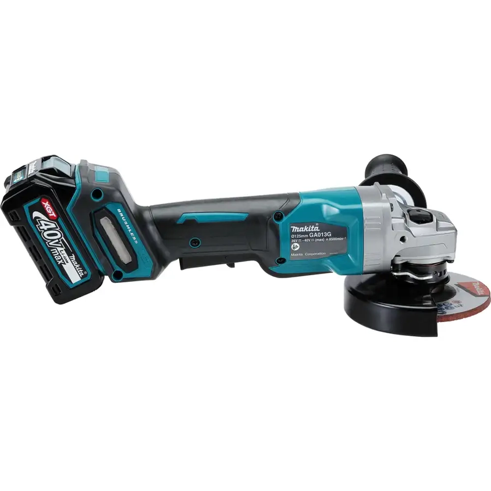 Угловая шлифовальная машина с диском 125 мм XGT® Makita GA013GU101