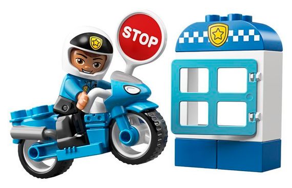 Lego konstruktor Duplo Police Bike