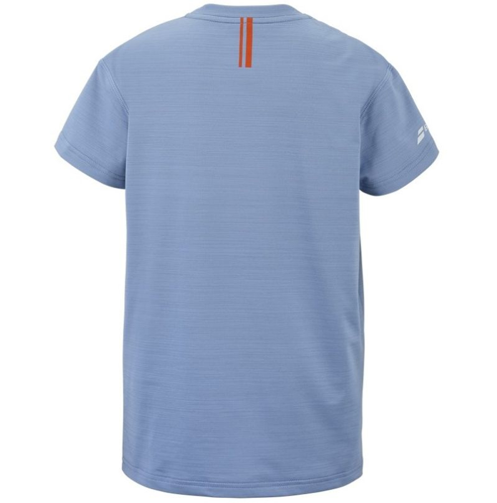 Детская футболка Babolat Exercise Graphic - forever blue