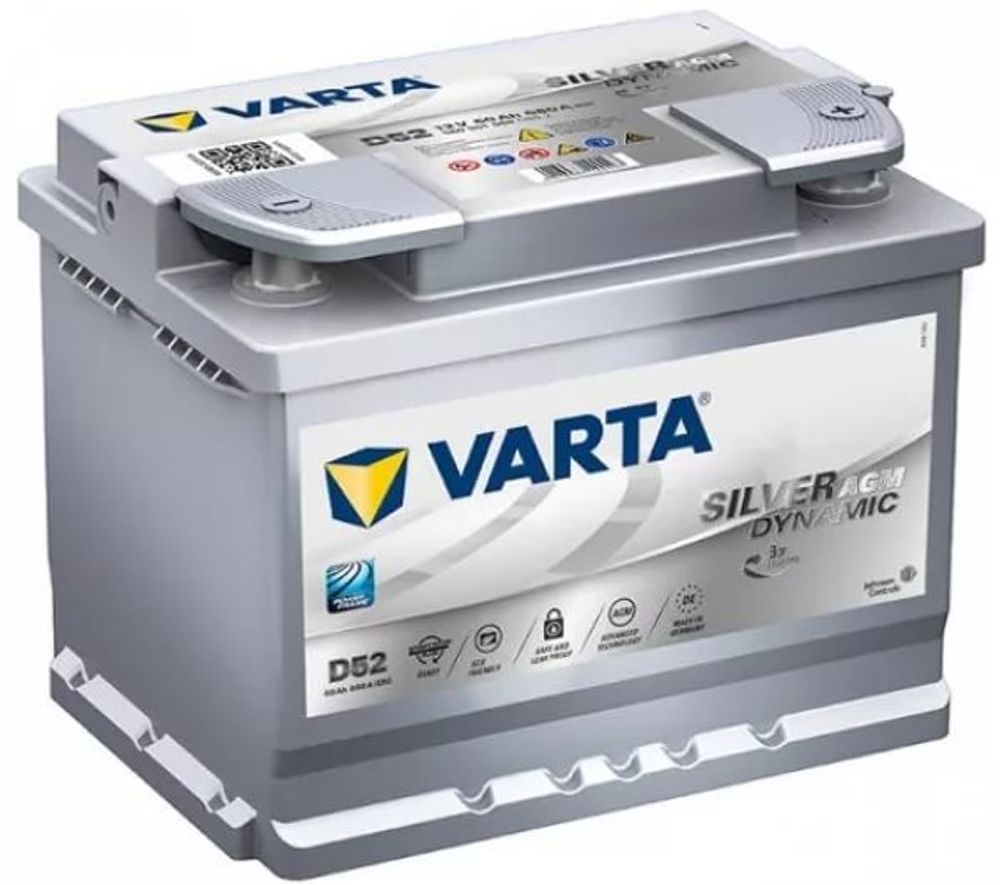 VARTA Silver Dynamic AGM 6CT- 60 ( 560 901 ) аккумулятор VARTA Silver Dynamic AGM 6CT- 60 ( 560 901 ) аккумулятор