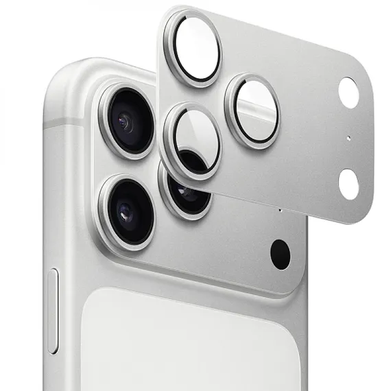 Защитное стекло Keephone для камеры iPhone 17 Pro Wellens Silver