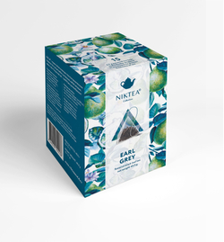 Чай в пирамидках черный NIKTEA Earl Grey, NIKTEA Эрл Грей