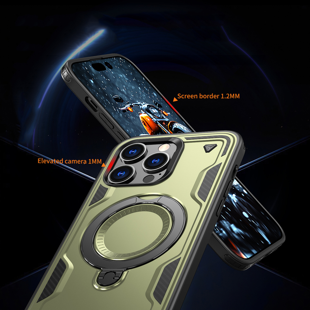 Чехол Magneto Case с кольцом для iPhone 14 Pro