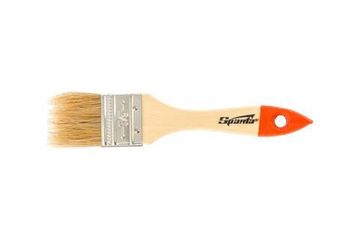 Плоская кисть Slimline 1,5 SPARTA натуральная щетина, деревянная ручка 824255