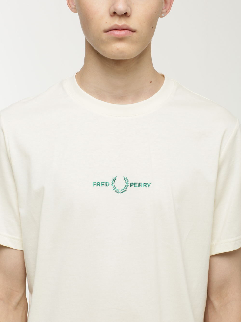 Мужская Футболка Embroidered