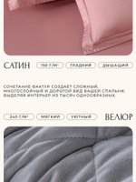 Комплект из премиум-сатина «Нежный рассвет»