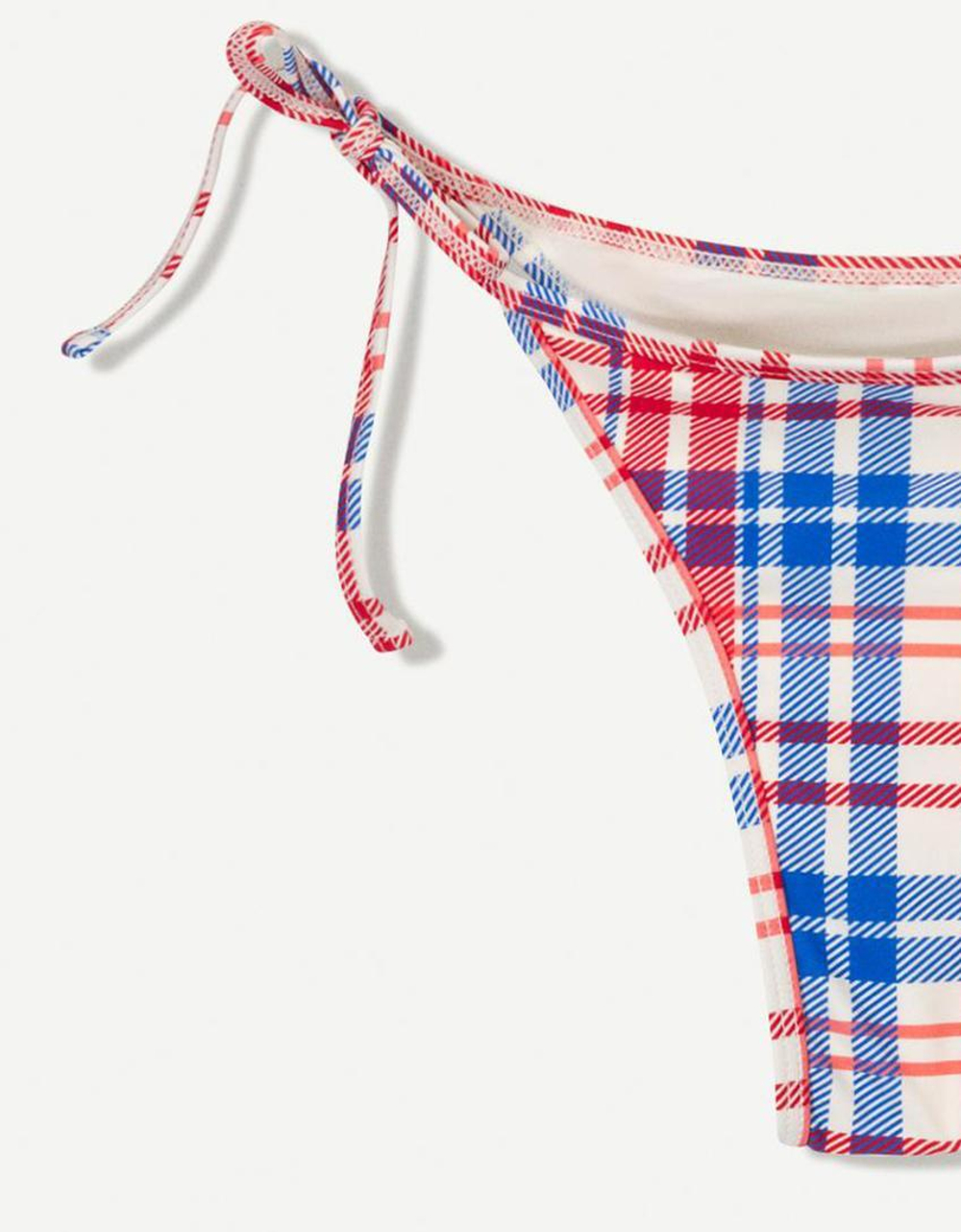 BERSHKA Плавки бикини Hello Kitty, красный