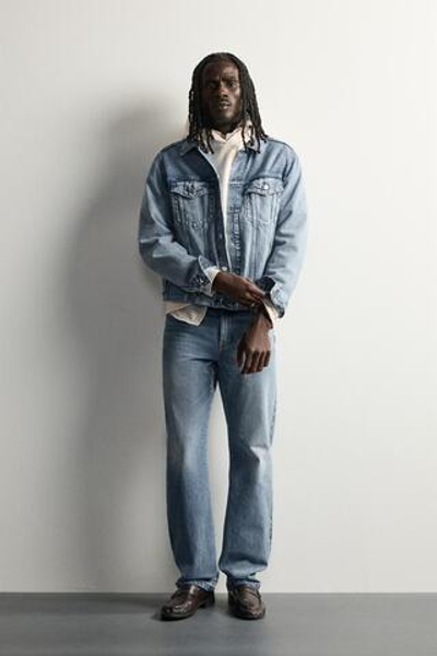 ДЖИНСОВАЯ КУРТКА TRUCKER 2026 TANAKA NY TYO LTD.© — ZARA