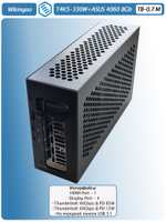 Внешняя видеокарта EGPu Wikingoo T4K5 + USB - 330W, ASUS GeForce RTX 4060 8Gb. Thunderbolt 3/4.