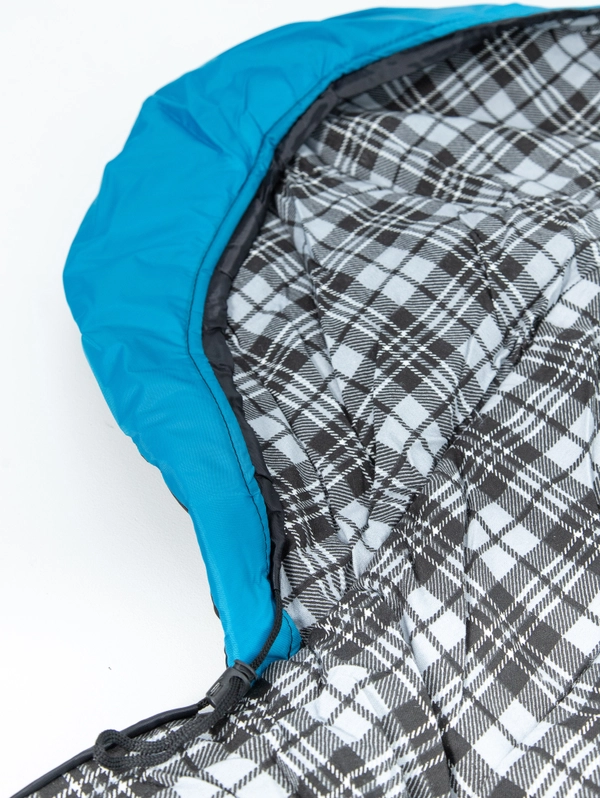 Спальный мешок VERMONT PLUS L-zip от -15C (с подголовником 230х90)INDI