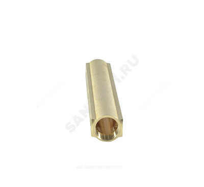 Коллектор латунь 1" ВР/ВР на 5 вых 1/2" ВР м/о 100мм Апогей 422063 (КЛА 2505.100-2)