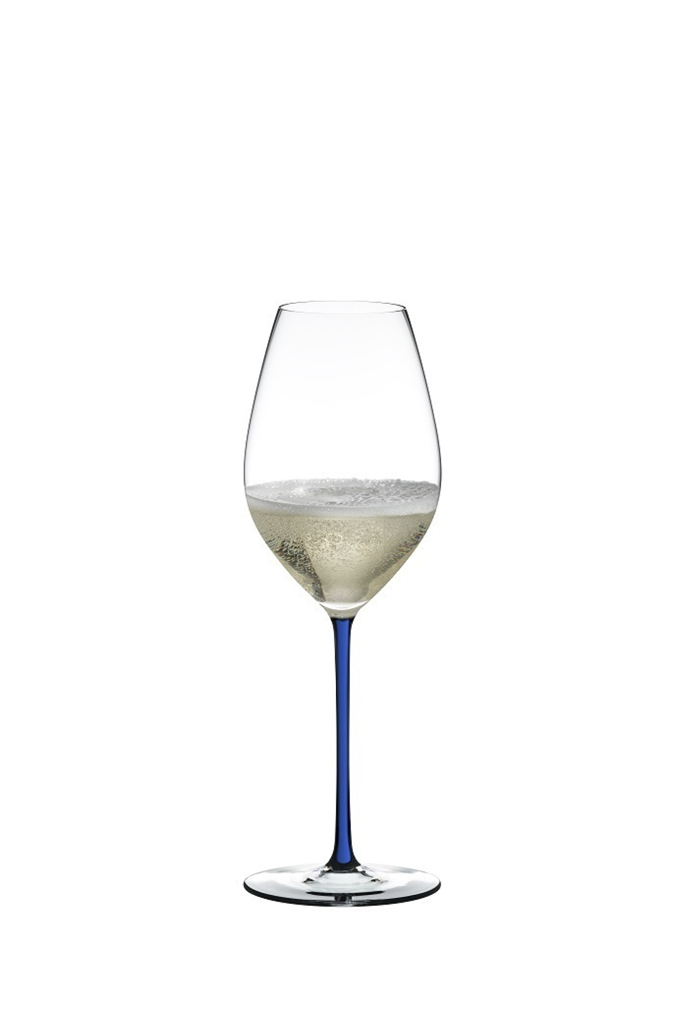 Фужер для шампанского 445мл Riedel Fatto a Mano Champagne Wine Glass с синей ножкой