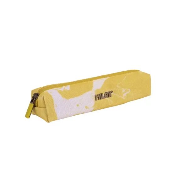 Penal \ Пенал \ Pencil case Mini round pencil case, yellow