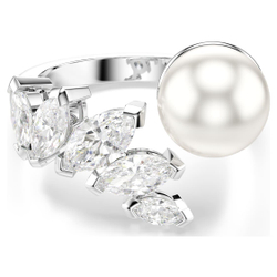 MESMERA:RING PEARL WHI/RHS 52