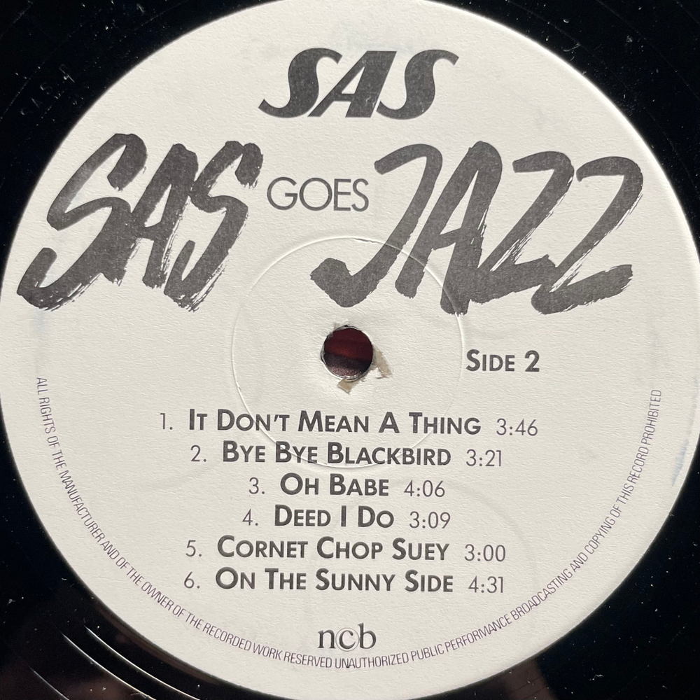 Сборник SAS goes Jazz (Дания 1980г.)