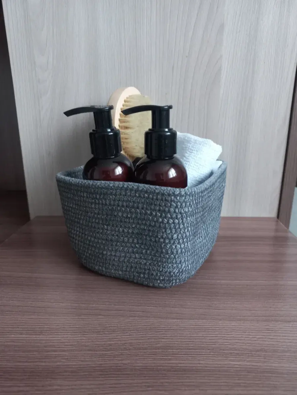 Органайзер плетеный для косметики