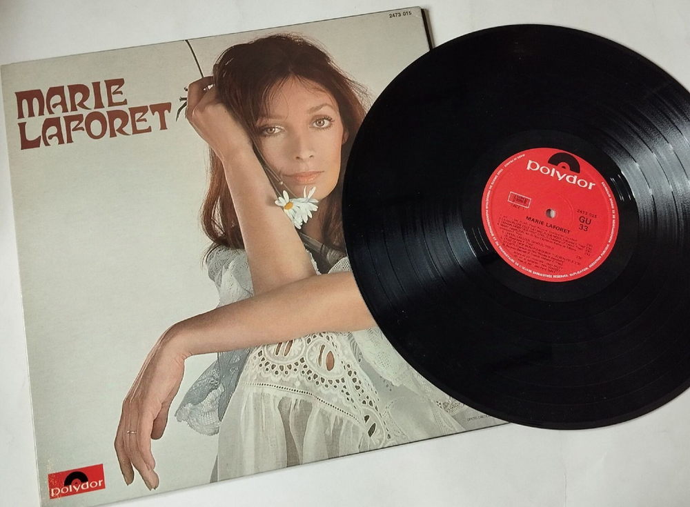 Винтажная виниловая пластинка LP Marie Laforet (France 1972) Tu Me Plais
