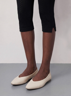 ballet flat cream