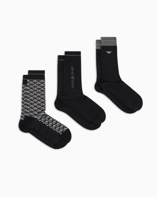 Носки 3шт/упак мужские EMPORIO ARMANI