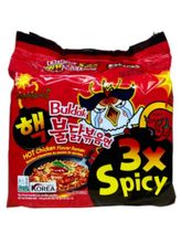 Лапша Samyang Очень острая курица 3xSpicy 140 г 5 шт