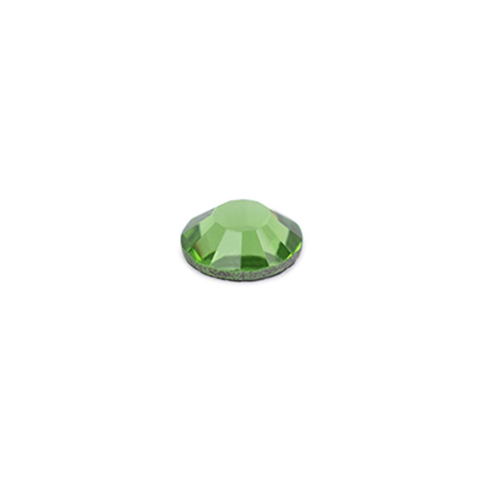 Стразы клеевые стекло 2.7 мм, 360 шт, SS10 №11 салатовый (Peridot), Zlatka ZRTG-1072