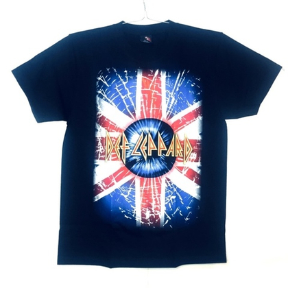 Футболка тайланд Def leppard флаг (XS)